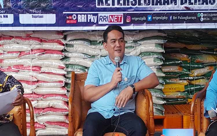 Kepala Bulog Kalteng, Budi Cahyanto (Foto:MARINI)