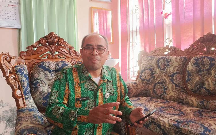 Kepala Badan Pendapatan Daerah Seruyan, Sukardi. (FOTO: FAHRUL)