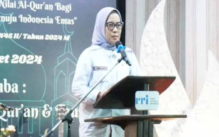 Pj Wali Kota Palangka Raya, Hera Nugrahayu. (FOTO: HUMAS)