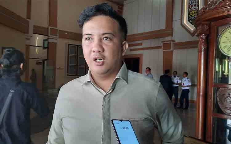 Anggota DPRD Kobar Rizky Aditya Putra. (FOTO: DANANG)