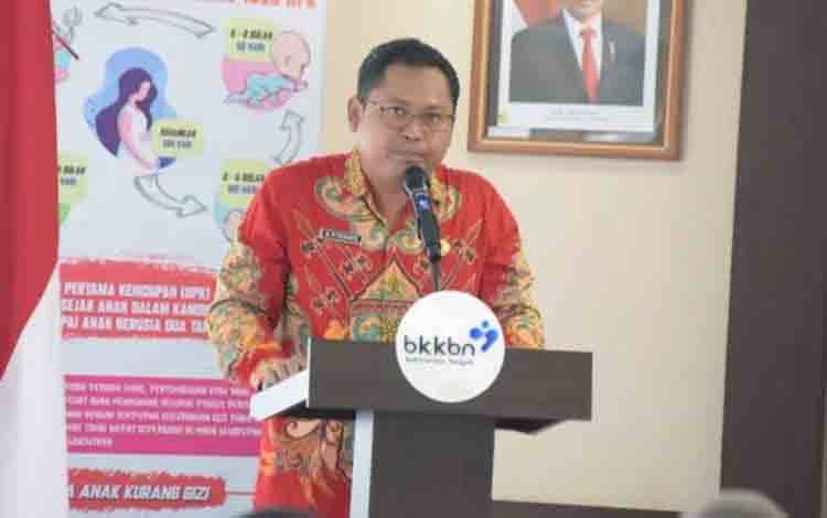 Kepala Dinas Pengendalian Penduduk, Keluarga Berencana, Pemberdayaan Perempuan, Perlindungan Anak dan Pemberdayaan Masyarakat, M Fitriyanto Leksono. (FOTO: HUMAS)