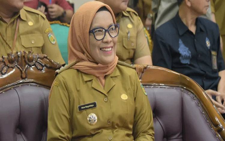 Pj Wali Kota Palangka Raya, Hera Nugrahayu. (FOTO: HUMAS)