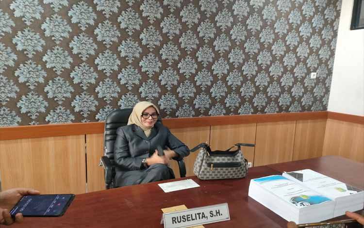 Wakil Ketua I Komisi C DPRD Palangka Raya Ruselita (Foto : PATHUR)