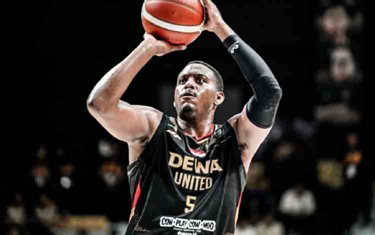 Pemain Dewa United Banten Jordan Adams. ANTARA/HO-IBL