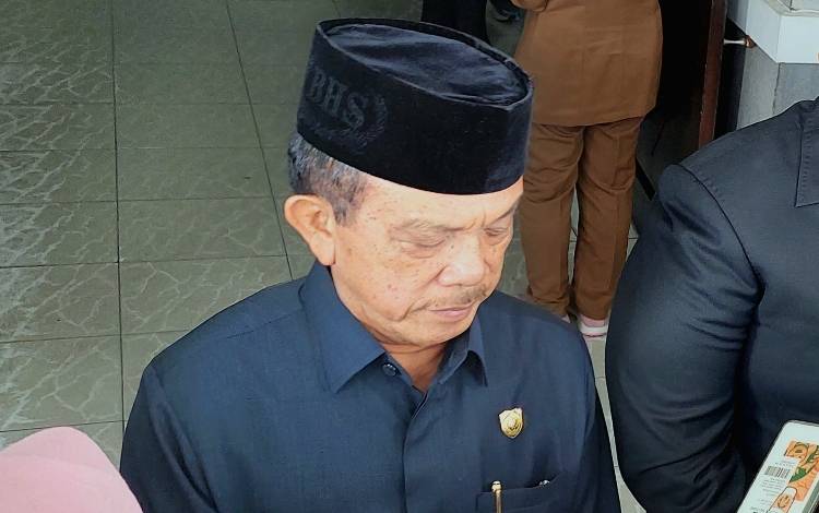 Wakil Ketua I DPRD Kalteng, Abdul Razak. (FOTO: DONNY D)