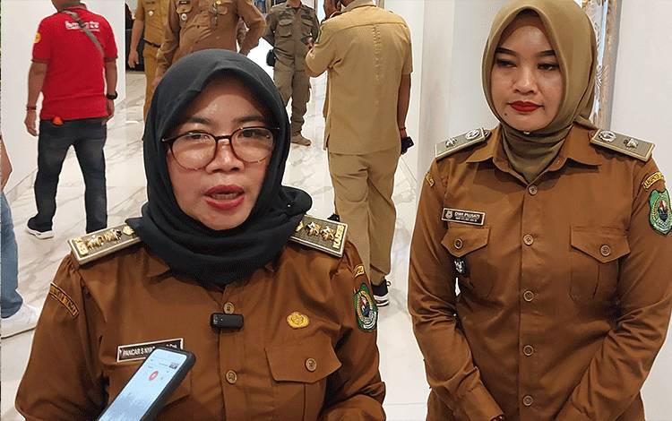 Ketua DPC Apdesi Kapuas, Pancar S Nyarang. (FOTO: DODI)