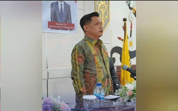 Kepala Diskominfo SP Palangka Raya Saipullah (Foto : PATHUR)