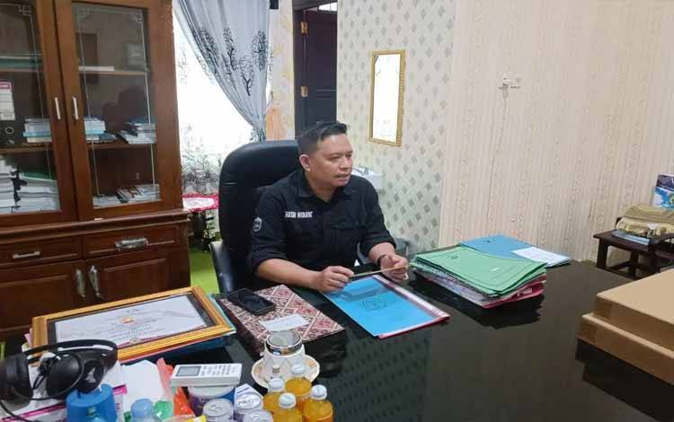 Kepala Dinas Pendidikan Seruyan, Rusdi Hidayat (FOTO : FAHRUL)
