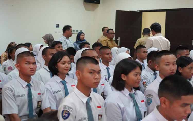 Seleksi calon Paskibraka tingkat Provinsi Kalimantan TengaH di Palangka Raya, Senin (13/5/2024). (ANTARA/HO-Diskominfosantik Kalteng)