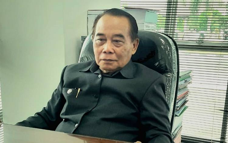 Ketua Komisi II DPRD Kalteng, Achmad Rasyid. (FOTO: DONNY D)