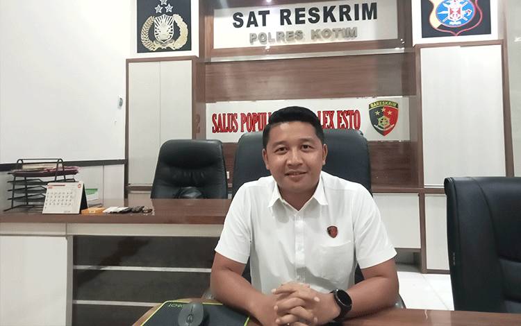Kasat Reskrim Polres Kotim AKP Iyudi Hartanto. (FOTO: BUDDI)