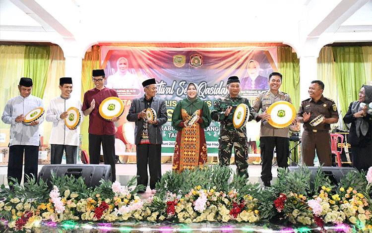 Pj Bupati Pulang Pisau: Tingkatkan Motivasi Seni Qasidah