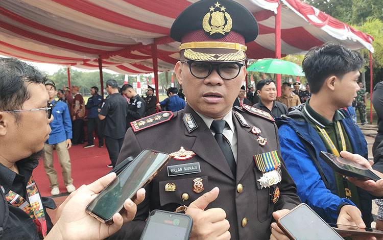 Kabid Humas Polda Kalteng Kombes Pol Erlan Munaji (Foto : PATHUR)
