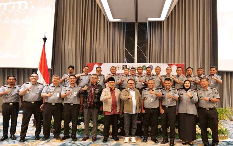Kunjungan Komisi III DPR RI Lakukan Kunjungan Kerja Reses Masa Persidangan V Tahun 2023-2024 yang dilaksanakan pada tanggal 15-16 Juli 2024 di Palangka Raya. (ANTARA/HO-Kanwil Kemenkumham Kalteng)