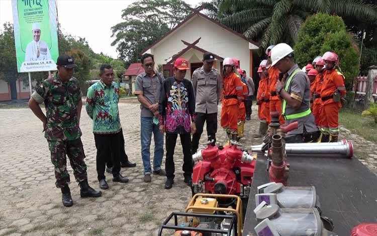 Apel siaga Karhutla Kecamatan Cempaga Hulu, Kamis, 18 Juli 2024. (FOTO: IST)