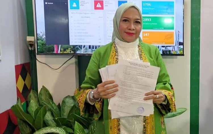 Kepala BKPSDM Palangka Raya Fifi Arfina (Foto : IST)