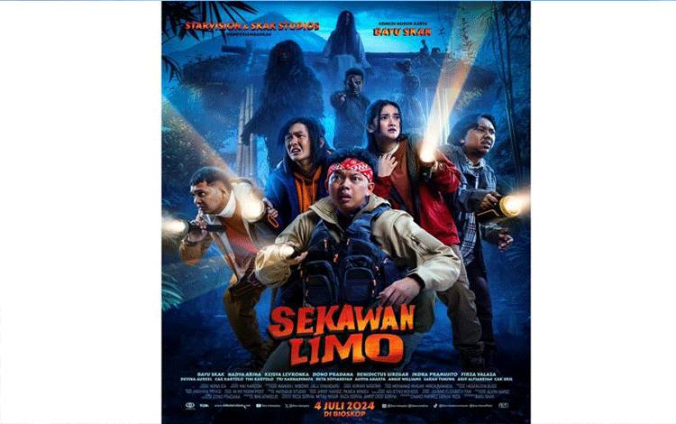 Poster film "Sekawan Limo". (ANTARA/HO-Starvision)