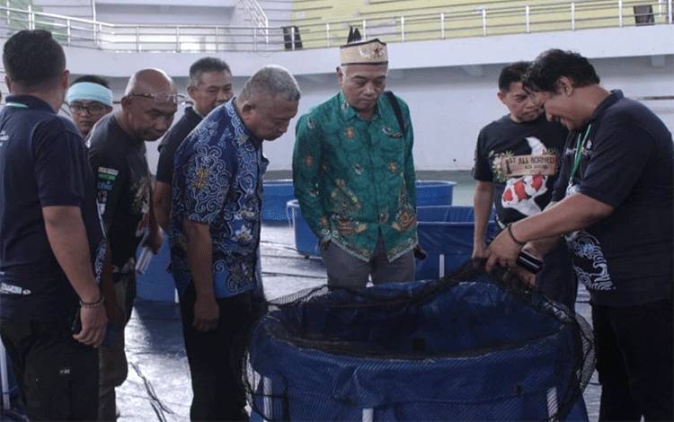 Ajang 1st Tambun Bungai KOI Festival 2024 di Gor Indoor Palangka Raya, alhir pekan ini. (FOTO: IST)