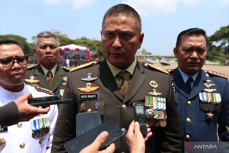 Danrem 162/Wira Bhakti Brigjen TNI Agus Bhakti. (ANTARA/Dhimas B.P.)