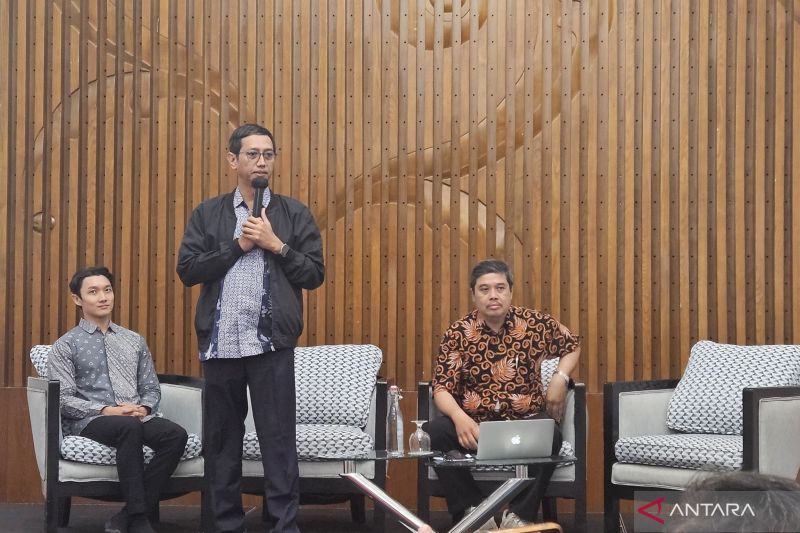 Chief Digital Transformation Office (DTO) Kementerian Kesehatan Setiaji (tengah) dalam Pembukaan Regulatory Sandbox Inovasi Digital Kesehatan Tahun 2024 di Jakarta, Rabu (14/8/2024). ANTARA/Mecca Yumna