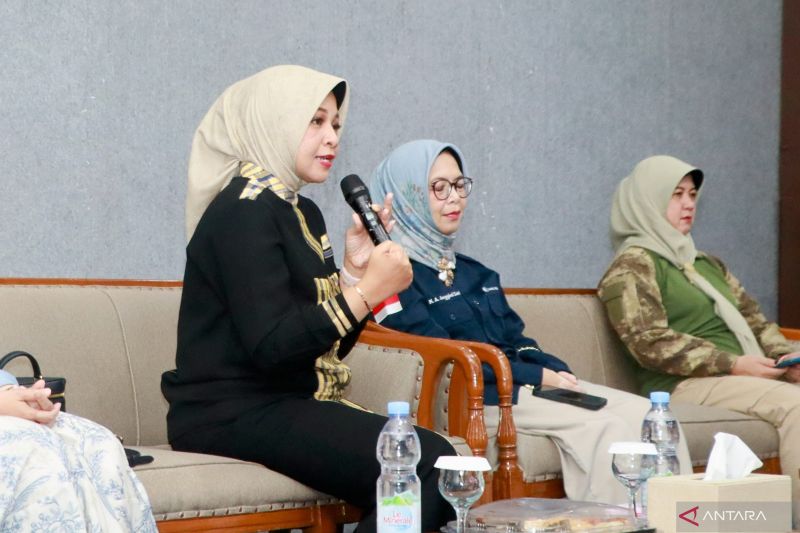Penjabat Ketua Tim Penggerak PKK Provinsi Kalimantan Barat, Windy Prihastari. ANTARA/Rendra Oxtora