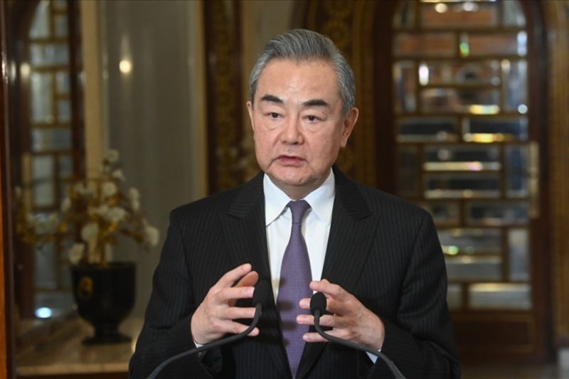 Menteri Luar Negeri China Wang Yi/ANTARA/Anadolu/PY