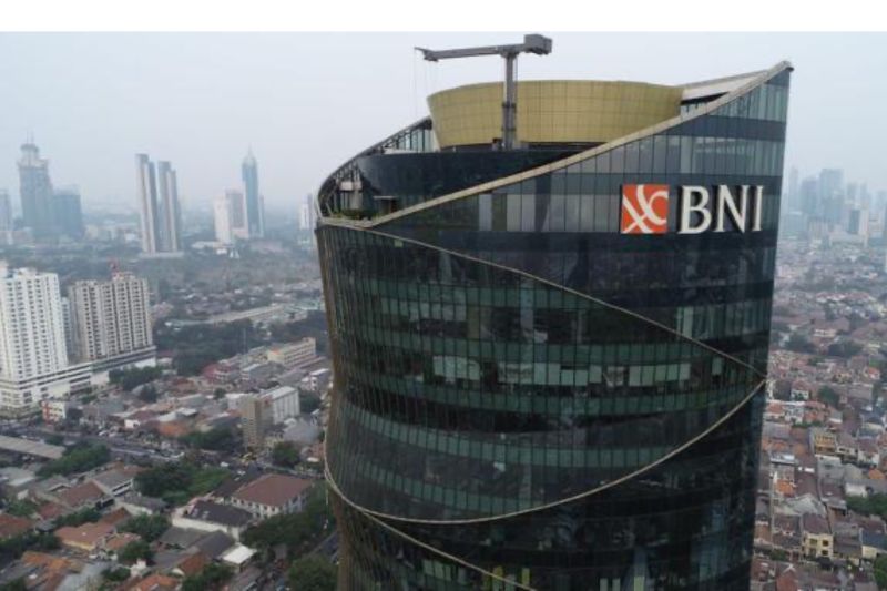 Ilustrasi - Gedung PT Bank Negara Indonesia (Persero) Tbk. (ANTARA/HO-BNI)