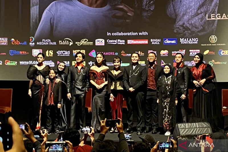 Press Screening film Thaghut di XXI Epicentrum, Jakarta, Kamis. (ANTARA/ Putri Hanifa)