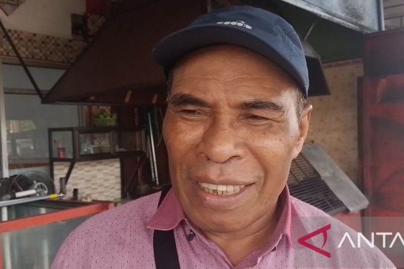 Tokoh masyarakat adat Papua Pdt Orgenes Kaway (ANTARA/Yudhi Efendi)