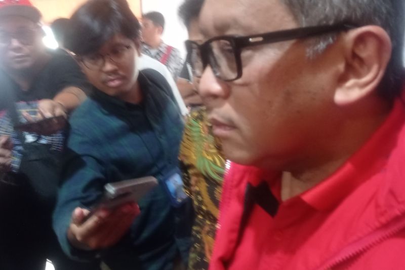 Sekjen PDI P Hasto Kristiyanto.ANTARA/Mansur