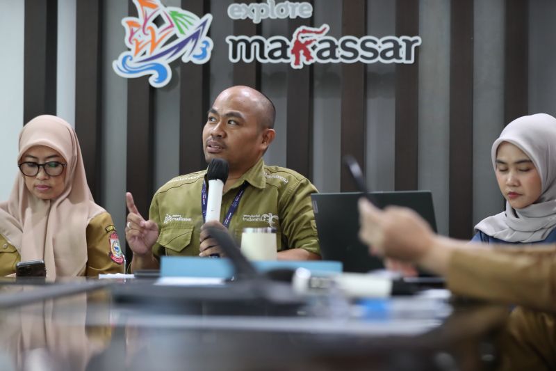Kepala Dispar Mohammax Roem dalam rapat koordinasi seleksi nasional pengusulan nominasi anggota jejaring kota kreatif UNESCO (UCCN) tahun 2025, Selasa (20/08/2024). ANTARA/HO-Humas Pemkot Makassar