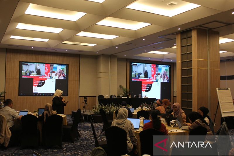 Kemenparekraf menggelar kegiatan "Bimbingan Teknis Penguatan Pengarusutamaan Gender (PUG) dan Perencanaan dan Penganggaran Responsif Gender (PPRG)" di Jakarta, Selasa (20/8/2024). ANTARA/HO-Kemenparekraf
