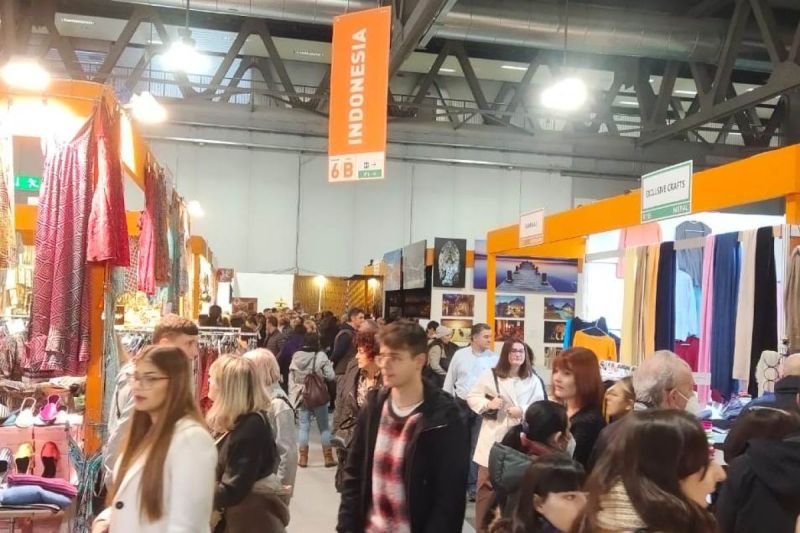 Ilustrasi - Pameran kerajinan tangan (craft) terbesar di Milan Italia, L Artigiano in Fiera 2022. (ANTARA/Foto: istimewa)