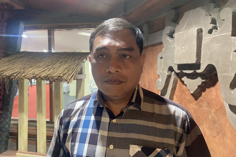Kepala Dinas Kesehatan (Dinkes) Bali I Nyoman Gede Anom diwawancara soal pemenuhan dokter spesialis di Bali, Denpasar, Kamis (22/8/2024). (ANTARA/Ni Putu Putri Muliantari)