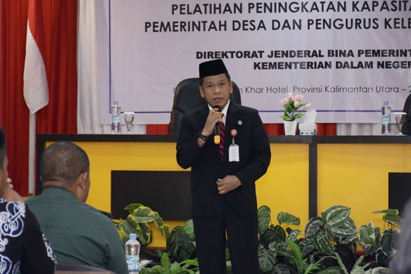Kepala Dinas Pemberdayaan Masyarakat Desa Provinsi Kalimantan Utara Edy Suharto di Tanjung Selor, Bulungan, Kaltara. (ANTARA/HO-DKISP Kaltara)