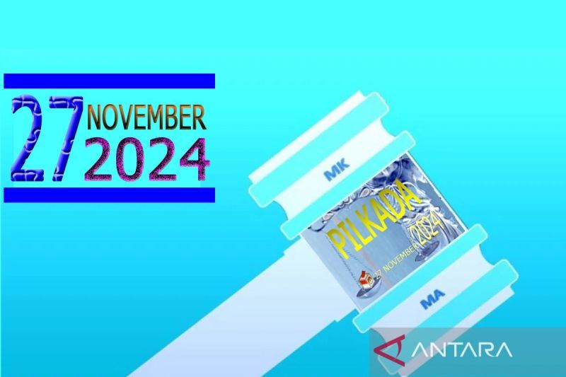 Ilustrasi putusan Mahkamah Konstitusi menjelang pendaftaran pasangan calon pilkada serentak, mulai 27 hingga 29 Agustus 2024. ANTARA/Ilustrator/Kliwon