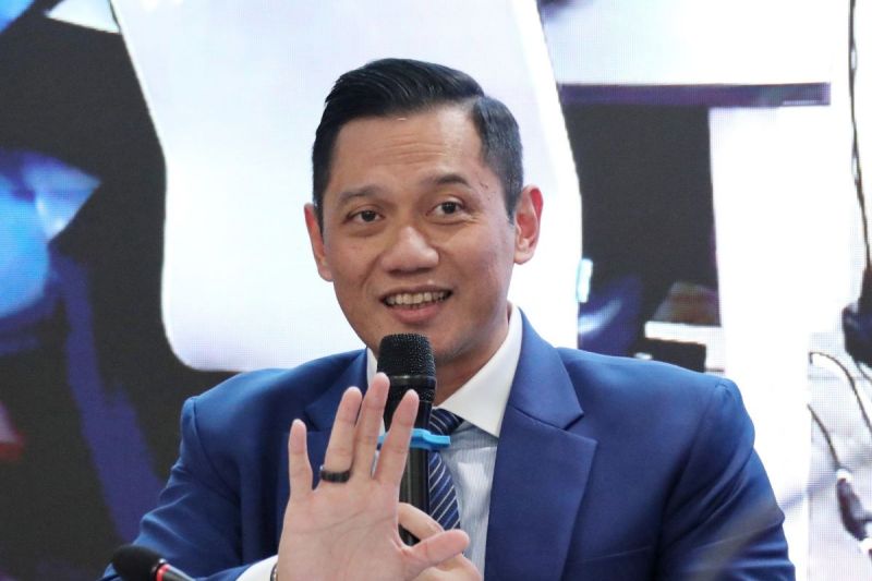 Agrarian Affairs and Spatial Planning Minister Agus Harimurti Yudhoyono. ANTARA/HO - Kementerian ATR/BPN