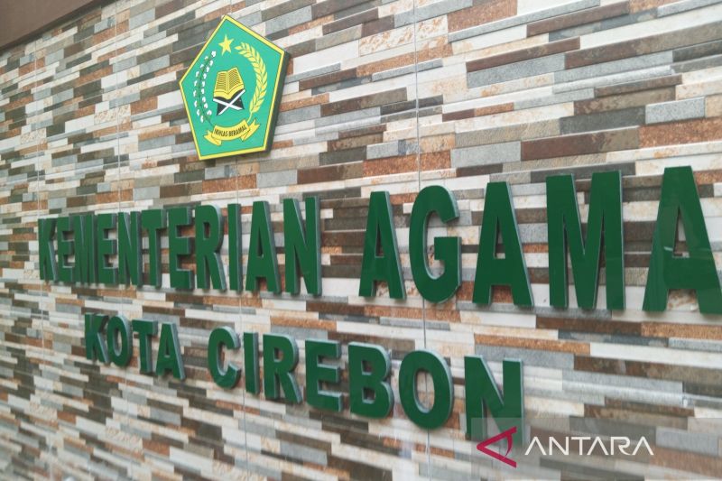 Kantor Kementerian Agama di Kota Cirebon, Jawa Barat. (ANTARA/Fathnur Rohman)