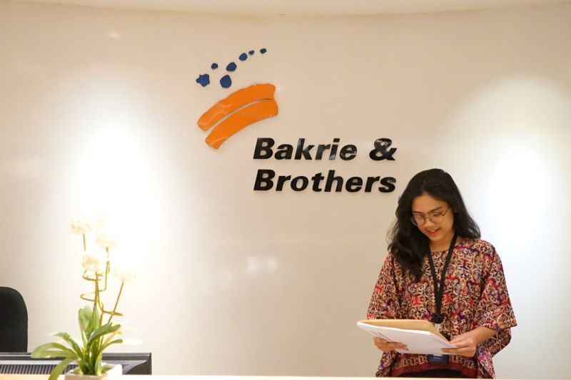 Arsip- Logo PT Bakrie & Brothers Tbk. ANTARA/HO-BNBR.