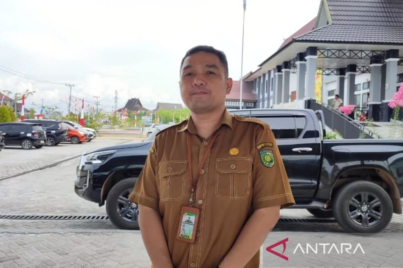 Sekretaris Disdik Kota Palangka Raya, Aprae Vico Ranan. ANTARA/Adi Wibowo