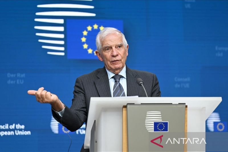 Arsip - Uni Eropa (EU) mengecam "keras" pernyataan terbaru menteri keuangan Israel yang menyatakan bahwa "mungkin dapat dibenarkan" membiarkan warga sipil di Gaza mati kelaparan/HO-Anadolu/www.aa.com.tr (ANTTARA/HO-Anadolu/www.aa.com.tr/)