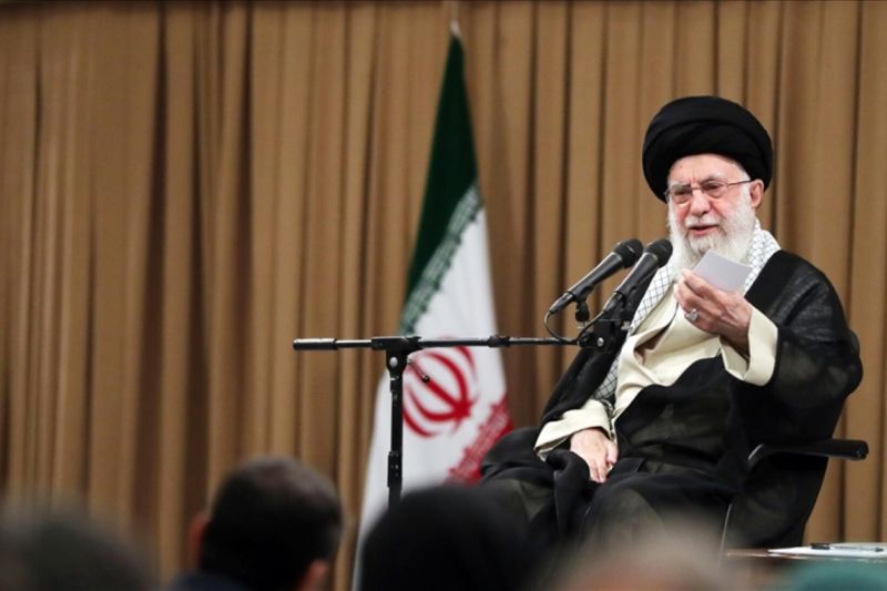 Pemimpin Tertinggi Iran, Ayatollah Ali Khamenei. ANTARA/Anadolu/py