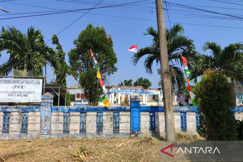 Kondisi Kantor Camat Ratu Agung Kota Bengkulu. (ANTARA/Anggi Mayasari)