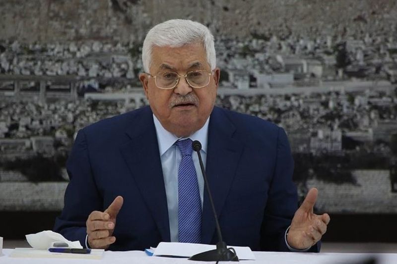 Presiden Palestina Mahmoud Abbas/ANTARA/Anadolu/PY