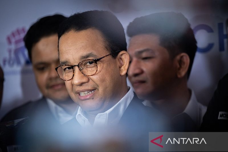 Anies Baswedan. ANTARA FOTO/Bayu Pratama S/Spt/aa.