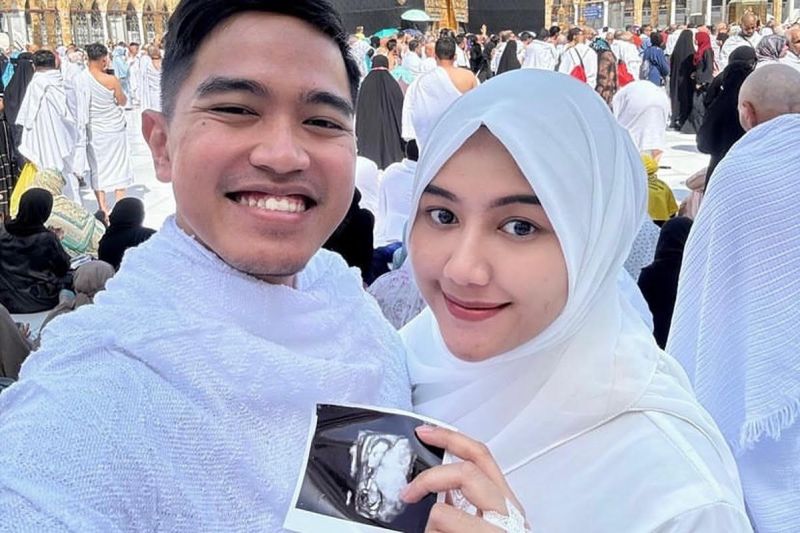 Kaesang dan istri. (Instagram Kaesang Pangarep)
