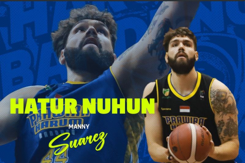 Manajemen Prawira Harum Bandung mengumumkan akhir kerja sama dengan pebasket Manuel Suarez. ANTARA/HO-Prawira Harum Bandung