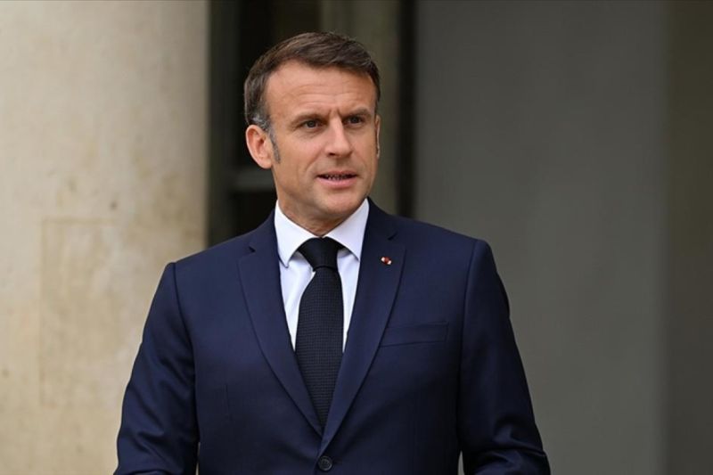 Presiden Prancis Emmanuel Macron /ANTARA/Anadolu/PY