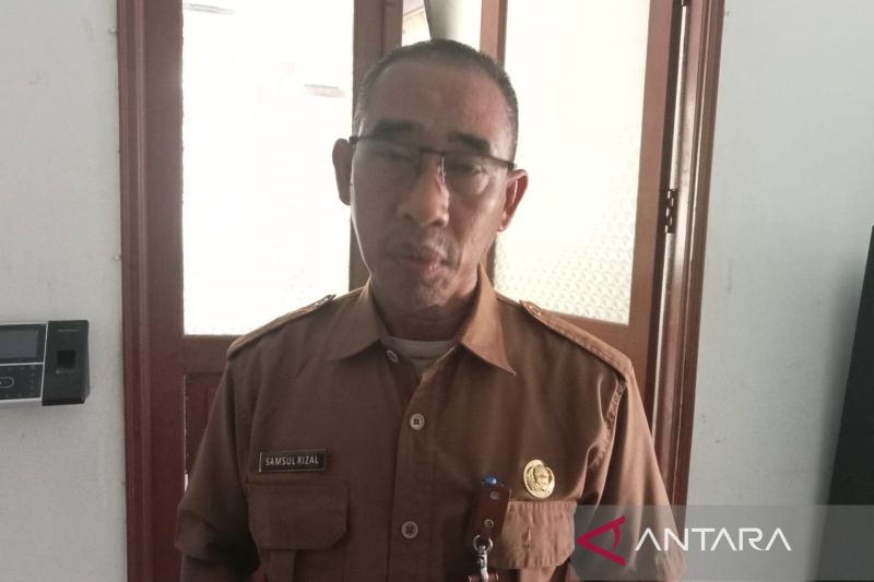 Kepala DPKUKMP Kota Palangka Raya, Samsul Rizal. ANTARA/Adi Wibowo