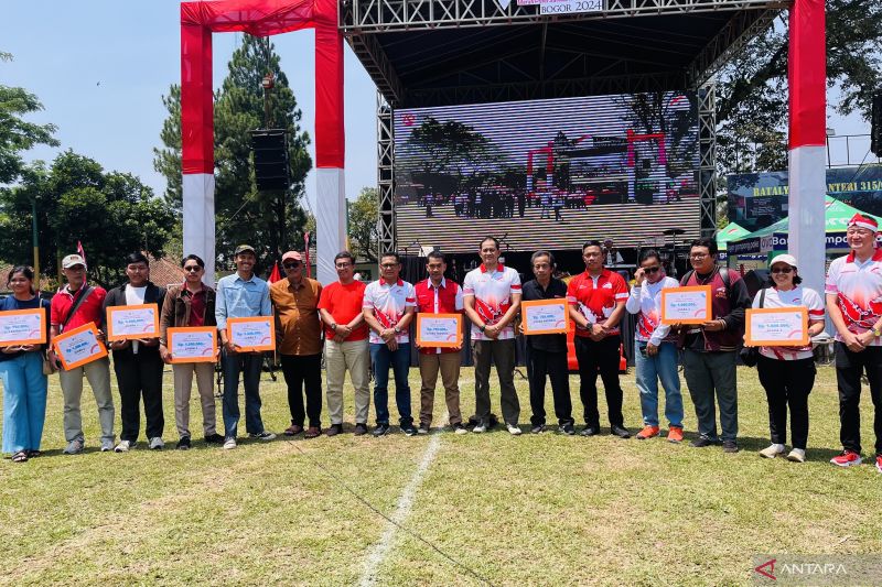 Pemenang lomba foto dan video perayaan Hari Jadi Bogor ke-542. (ANTARA/Shabrina Zakaria)